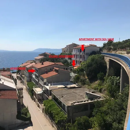 Rozita Seaside Relax Apartments Podgora Exterior photo